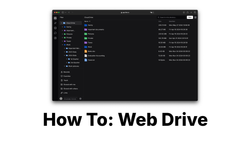 How To: Web Drive